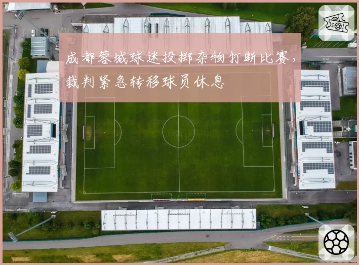 成都蓉城球迷投掷杂物打断比赛，裁判紧急转移球员休息